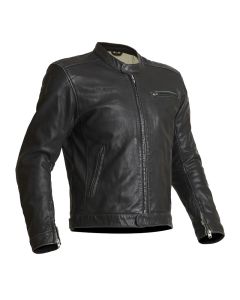 Halvarssons Leather Jacket Idre Black