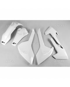UFO Plastic kit 4-parts HVA TE/FE 125-501 2017-19 White 041