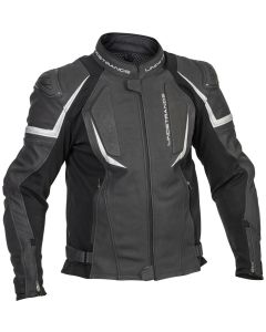 Lindstrands Leather/textile jacket Sanden Black