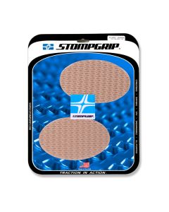 Stompgrip Universal Oval Tank Grips - Icon : Clear