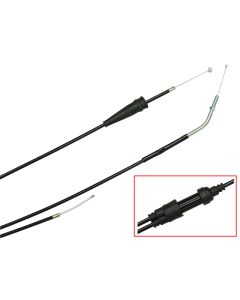 Tec-X Throttle cable, Derbi Senda 06- / Aprilia RX,SM 06- / Gilera RCR,SMT 06- (305-4103)