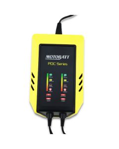 Motobatt 2-Bank 9 step charger 12V 2,0 Amp