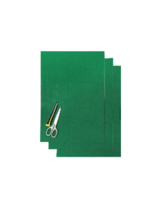 Blackbird Coloured sheet green 47x33cm (3pcs)