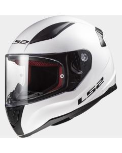 LS2 Helmet FF353 Rapid Solid White