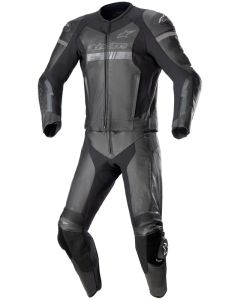 Alpinestars Leather suit GP Force Chaser V2 2 PCS Black/Black