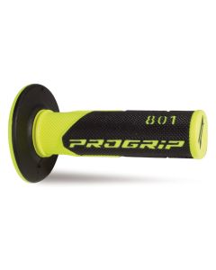 Progrip Grips 801, fluoryellow/black, 22/25mm