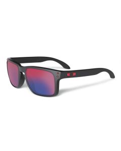 Oakley Sunglasses Holbrook Frame Matte Black Lens Positive Red Iridium