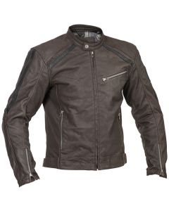 Halvarssons Leather Jacket Sandtorp Brown