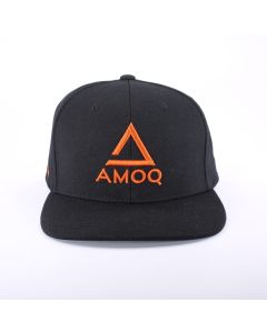 AMOQ Original Snapback Cap Black/Orange