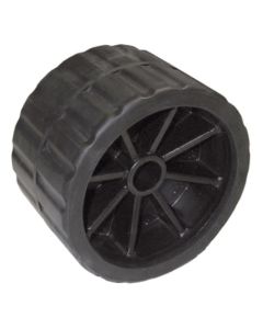 Osculati Side roller, black 75 mm Ø hole 18.5 mm Marine - M02-029-09