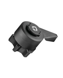 Optiline Duolock head, Quick hitch/release with integrated vibration damper