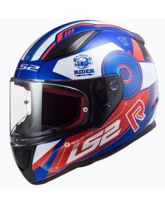 LS2 Helmet FF353 Rapid Stratus Blue/Red/White