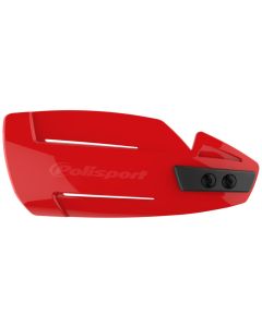Polisport Hammer Handguards + Universal Plastic Mounting Kit Red cr04