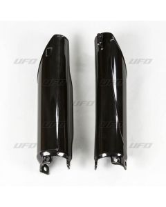 UFO Fork slider protectors CR125-500 91-,CRF250/450 Black 001