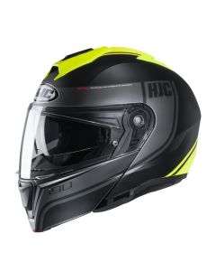 HJC Helmet I90 Davan Yellow MC4HSF