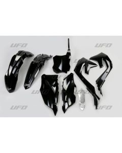 UFO Plastic kit 5-parts Black 001 KX250F 2021- ,KXF450 2019-