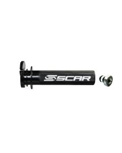 Scar Aluminum Throttle Tube + Bearing - Ktm/Husqvarna Black color (TT504)