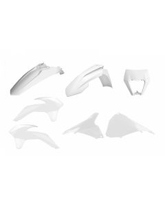 Polisport kit w/mask enduro restyling KTM EXC/EXC-F(14-16) white ktm