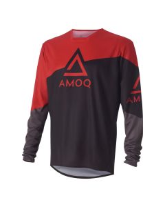 AMOQ Ascent Strive Jersey Black/Red
