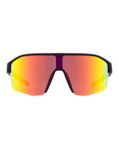 Spect Red Bull Dundee Sunglasses Rubber Black w Red-Org Mirror