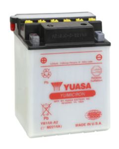 Yuasa akku, YB14A-A2 (cp) with acidpack (4)