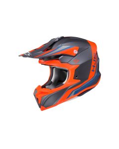 HJC Helmet I 50 Flux Black/Orange MC6SF