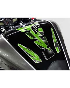 Puig Tank Pad Mod.Wings Ninja C/Green-Black - 4721V