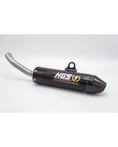 HGS Silencer Black with ca tip 2T Racing KTM125/150 19- HVA TC125 19- - XT-119-SCZ