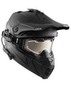 CKX Helmet + Goggles with electric lens TITAN Airflow Matt black