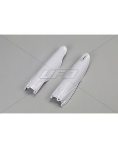 UFO Fork slide protectors YZF250/450 10- White 046