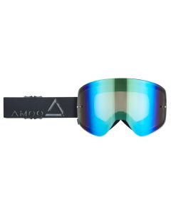 AMOQ MX Goggles Vision Magnetic Blackout - Gold Mirror