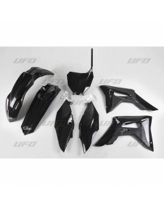 UFO Plastic kit 5-parts Black 001 CRF250R 18- / CRF450R 2017-20