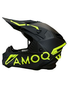 AMOQ Helmet Friction MIPS Carbon Black/HiVis