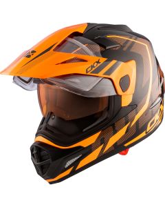 CKX Helmet QUEST RSV Moosek w electric visor Orange
