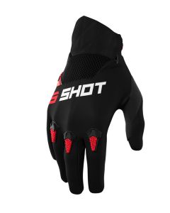 Shot Gloves Burst Red