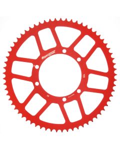 Supersprox Rear Sprocket, Red, 65 hammasta (420), Ø100mm, Fantic 50cc (27-1097-65-2)