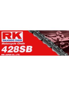 RK 428HSB Chain Black +CL (Connect.link) (MAL-FD-428HSB-140+CL)