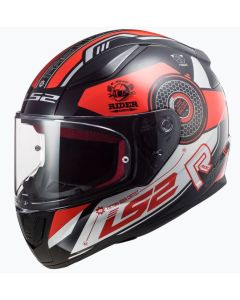 LS2 Helmet FF353 Rapid Stratus Black/Red/Silver