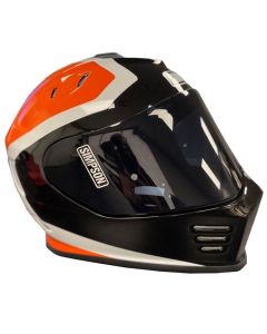 Simpson Helmet Venom Milwaukee Orange