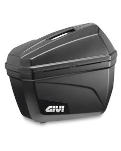 Givi E22 Pair of CRUISER panniers, ltr. 22 (available only as panniers, black on (E22N)