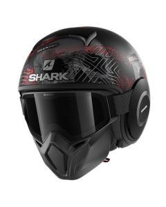 Shark Street Drak Krull, matt black/red