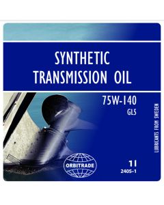 Orbitrade, Gearcase oil synthetic 75w140, 1L Marine - 117-6-2405-1