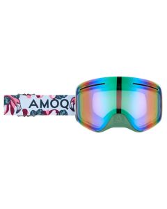 AMOQ Vision Vent+ Magnetic Goggles Tropical - Green Mirror