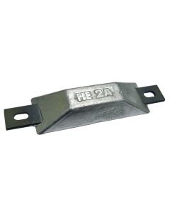 Perf metals anode, 0.1 Kg Strap anode Marine - 126-1-105020