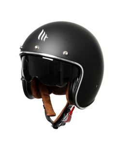MT Le Mans 2 SV openface helmet, flat black