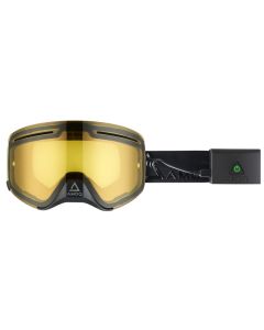 AMOQ Vision Vent+ Magnetic Goggles HEATED Blackout - Yellow