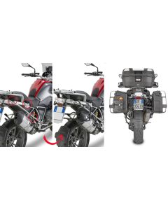 Givi Rapid release tubular side-case holder for MONOKEY® cases BMW R1200GS (13-) (PLR5108)