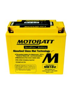 Motobatt battery, MB18U