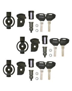 Security Lock key set for 3 cases, including bush and under lock platelets - SL103
