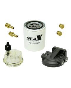 Sea-X ff/ws gasoline, assy. w/clear bowl & bracket (121-9-37880)